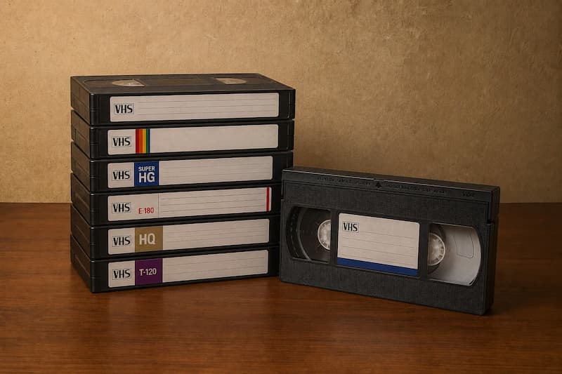 VHS Videobanden digitaliseren